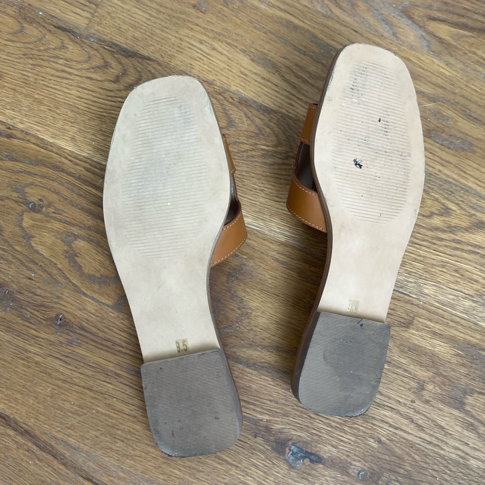 Steve Madden Hadyn Slide In Cognac 9.5m - image 4